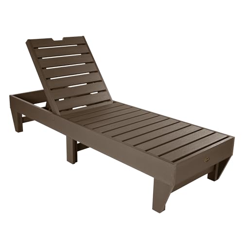 Sequoia Professional Commercial Grade Pinehurst Chaise Lounge Weathered Acorn