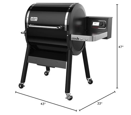 Weber SmokeFire EX4 Wood Fired Pellet Grill 2nd Generation Black