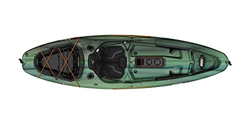 Pelican Sentinel 100X Angler Fishing Kayak Khaki Camo