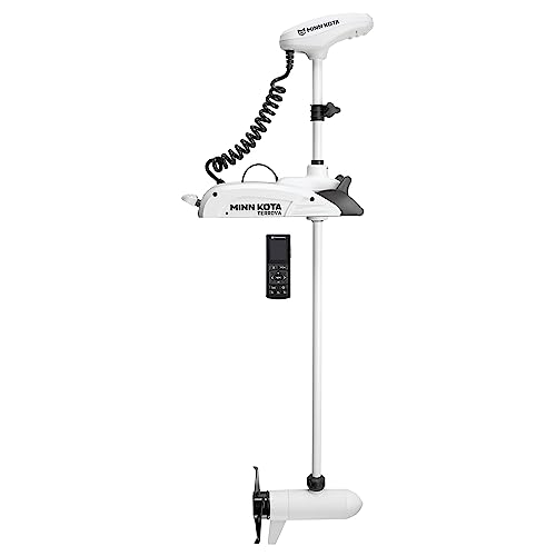 Minn Kota Riptide Terrova 80 lb Thrust 54" Shaft Wireless Remote White