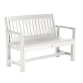 Sequoia Professional Commercial Grade Exeter 4 Foot Garden Bench White