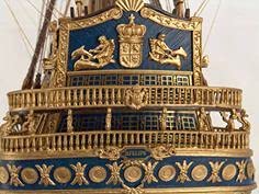 Mantua Model 747 San Felipe Ship Model Gold
