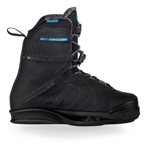 Liquid Force AERO 6X Wakeboard Binding 9-10 Black