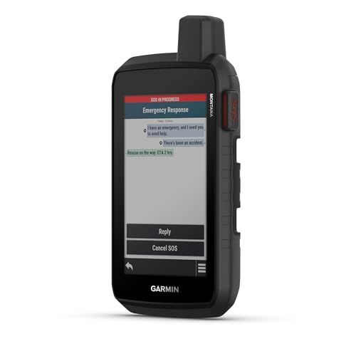 Garmin Montana® 710i Rugged GPS Handheld Navigator Black
