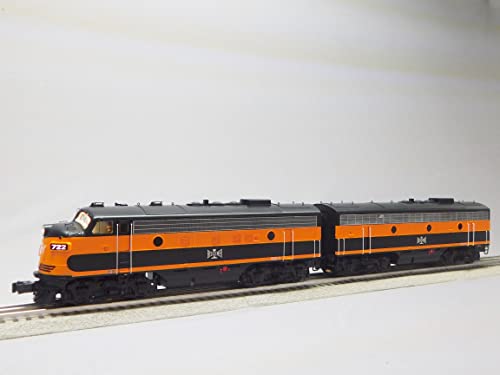 Lionel Bessemer & Lake Erie F7 AB Diesel Locomotive Engine Set O Gauge Multicolor