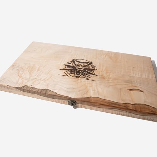 NovelStuffs Gwent Board for Witcher Card Game Black Walnut Hardwood 21.5"x24