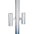 Eder Flag Flagpole Tunnel Lights for 10 Inch Pole Clear Anodized
