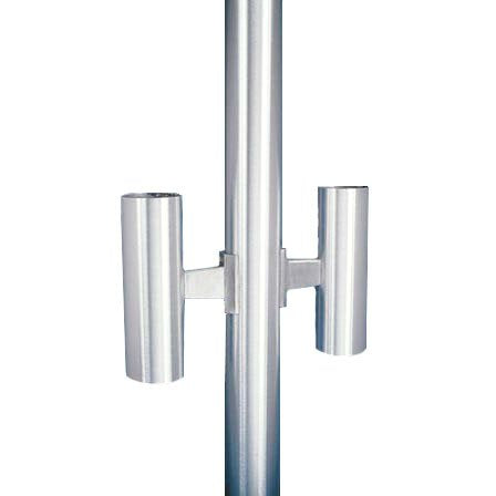 Eder Flag Flagpole Tunnel Lights for 10 Inch Pole Clear Anodized