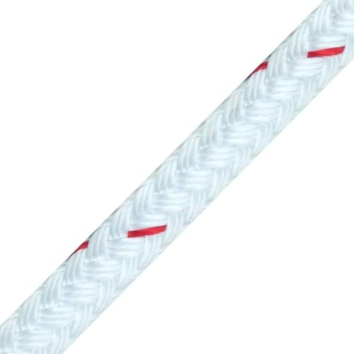 New England Ropes 7/16in Sta-Set Rope White 600ft Spool