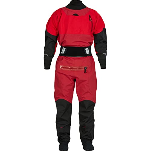 NRS Men's Jakl GORE-TEX Pro Dry Suit Red XL