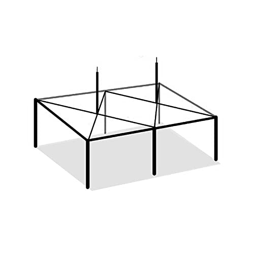 TentandTable 20' x 30' High Peak Canopy Tent Twin Tube Frame Silver