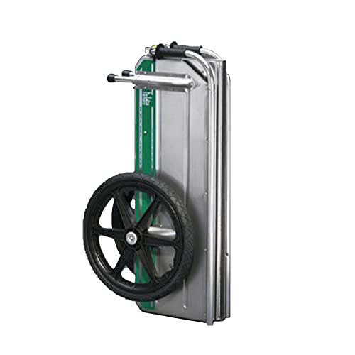Tipke Manufacturing Foldit 2200 Portable Aluminum Folding Utility Cart Silver (2 Pack)