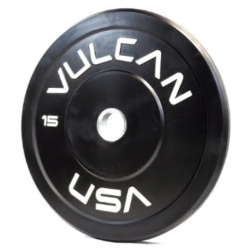 VULCAN Bumper Plate Set Bravo Black