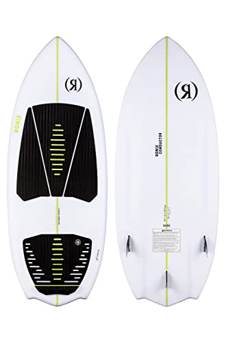 Ronix Flyweight WakeSurf Conductor Glacier White/Lime Green 4'7
