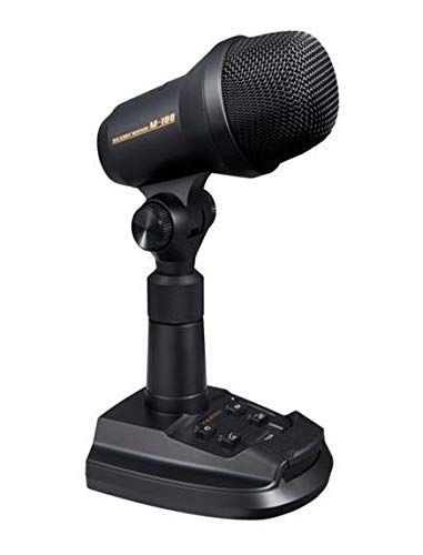 YAESU M-100 Dual-Element Microphone for HF Radios Silver