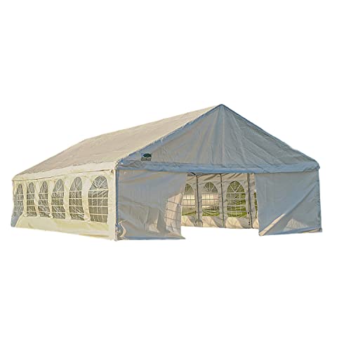 Shade Tree Tents & Carports Heavy Duty 20' x 40' Event Tent Canopy with Sidewalls White