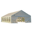 Shade Tree Tents & Carports Heavy Duty 20' x 40' Event Tent Canopy with Sidewalls White