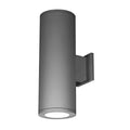 WAC Lighting Tube Architectural 8" LED Light Away from Wall Flood Beam 4000K Graphite