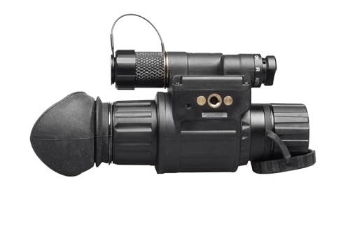 Generic AGM Global Vision Wolf-14 NW1 Night Vision Monocular Gen 2+ P45 White Phosphor Level 1 Black