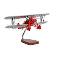 High Flying Models Waco Aircraft RNF Large Mahogany Sculpture Multicolor