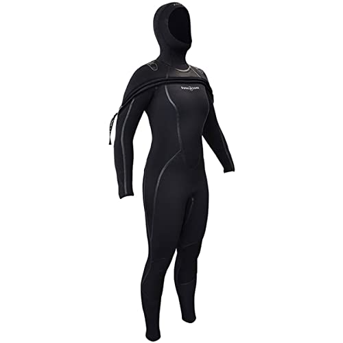 Aqua Lung Solaflex 8/7mm Women's Wetsuit Large Black