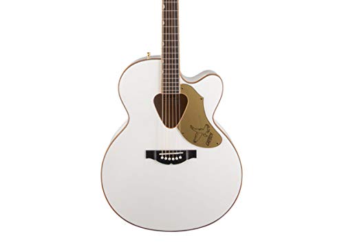 Gretsch G5022CWFE Rancher Falcon Jumbo Cutaway Acoustic-Electric Guitar White