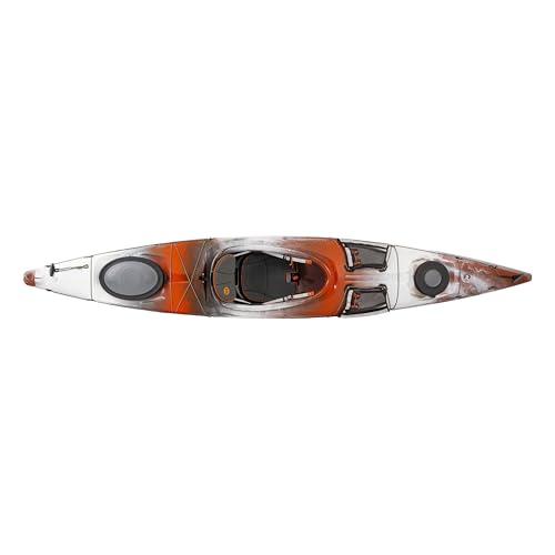 Wilderness Systems Tsunami 140 Sit Inside Touring Kayak Rudder 14 ft Desert Eclipse