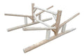 Log Kayak Rack Lowest 2-Canoe + 2-Kayak/SU Canyon Brown