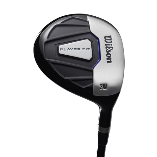 Wilson Men's PlayerFit™ Complete Golf Set with Cart Bag Blue/Black