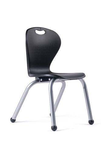 Schooled School Chair and Table Set Black