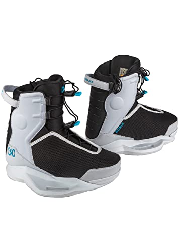 Ronix Wakeboard Package 130 - Vault Wakeboard w/ Vision Pro Boot - 8-9 Black / White