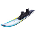 HO Hovercraft Slalom Waterski Medium W/Double Stance Bindings (7-11) Grey/Teal