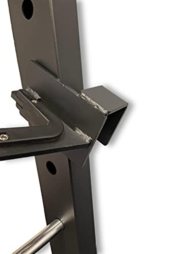 SB Fitness Equipment SB-PR1000 Heavy Gauge Steel Power Rack Matte Black