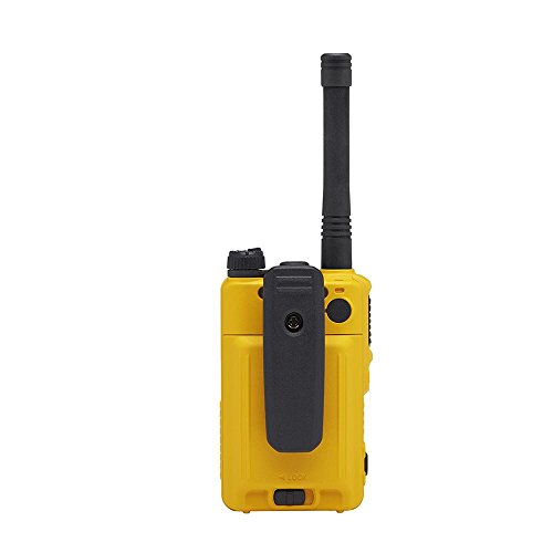 Vertex Standard 6 Pack Motorola EVX-S24 UHF Water Submersible Dustproof Yellow Digital Two Way Radios Preprogrammed