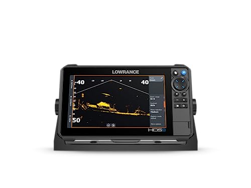 Lowrance HDS PRO 9 Inch Fish Finder/Chart Plotter with ActiveImaging 3-in-1 Transducer Black