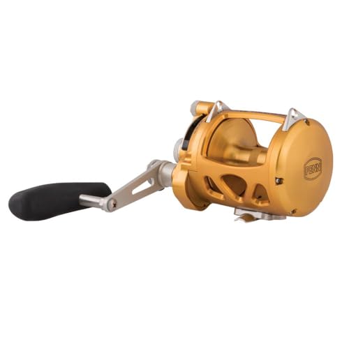 PENN International VIS 2 Speed Reel Gold 30