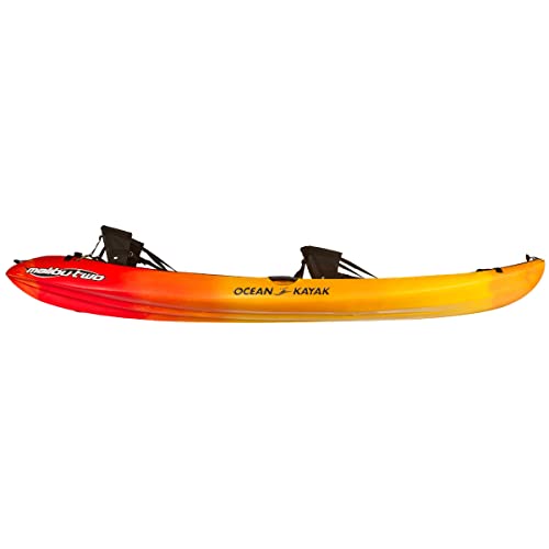 Ocean Kayak Malibu Two Tandem Sit-On-Top Recreational Kayak Sunrise