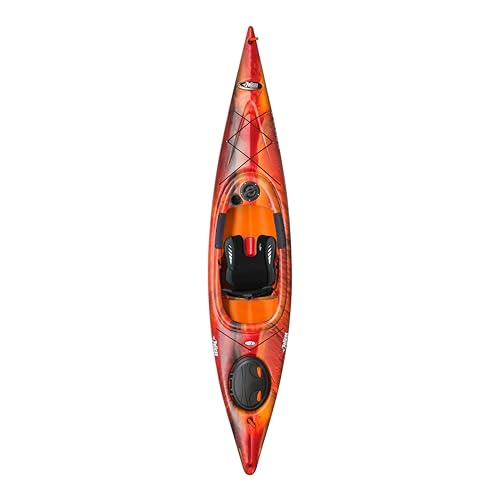 Pelican Sprint 120XR Sit-in Kayak - Recreational Performance - Lightweight - 12 ft - Lava