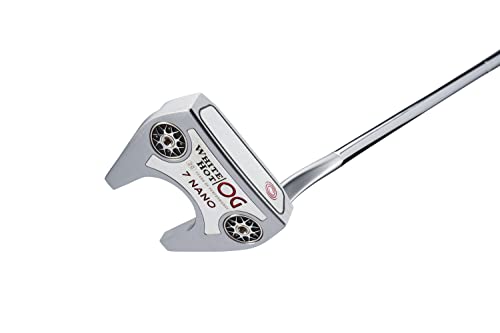 Odyssey White Hot OG Putter Seven Nano Right Hand 34" Shaft Steel Pistol Grip Silver