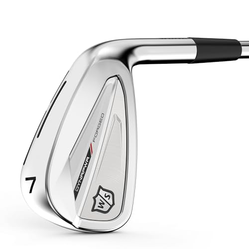 Wilson Dynapower Forged Men's Steel Golf Irons Left Hand Regular 5-PW GW Silver