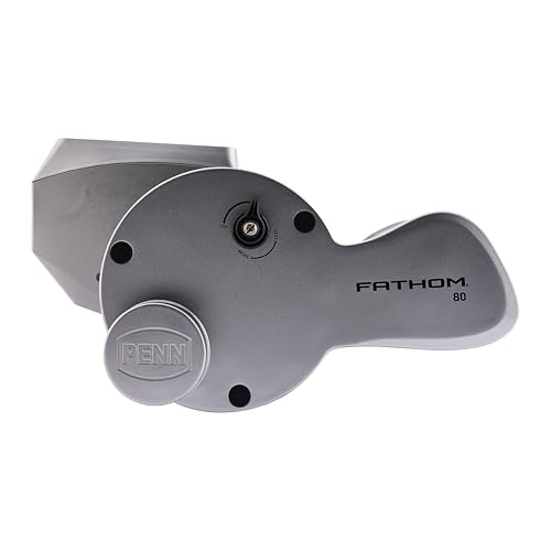 PENN Fathom Electric Fishing Reel Kit Silver/Black