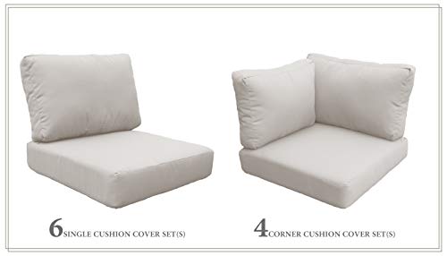TK Classics Cushions BARBADOS 11a Beige Patio Furniture
