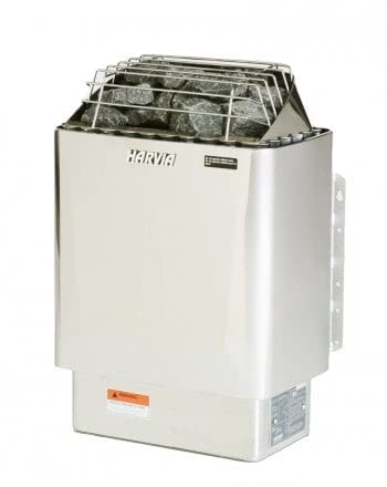 The Sauna Place Finlandia/Harvia KIP-60W Sauna Heater with Xenio WiFi Control Silver