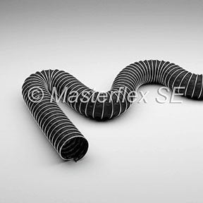 Master-Clip Neoprene-Coated Fabric Hose 25 in dia. x 25 ft