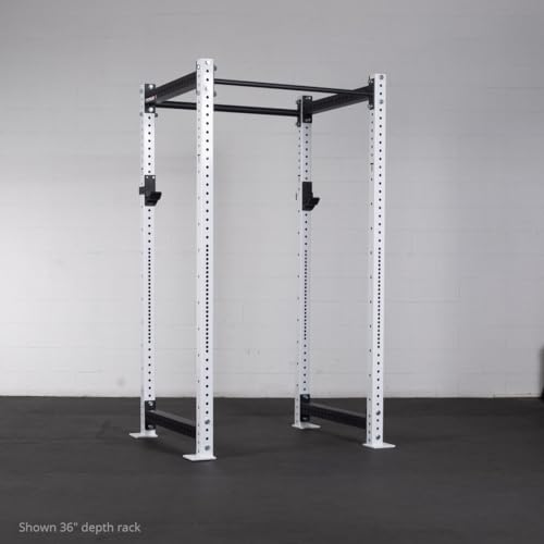 Titan Fitness X-3 Series 90" White Bolt-Down Power Rack 1650 LB Cage