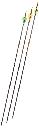 Gold Tip Kinetic Hunter 400 Arrows with 2-Inch Vanes Black