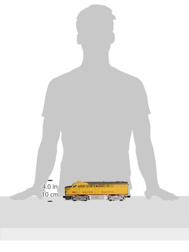 Bachmann Diesel Train Set Union Pacific O Scale Armour Yellow/Gray