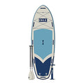 ISLE Surf and SUP Megalodon Inflatable Stand Up Paddle Board Aqua/Navy