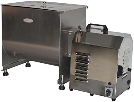HAKKA BROTHERS Electric Meat Mixer 100-Pound Capacity Stainless Steel