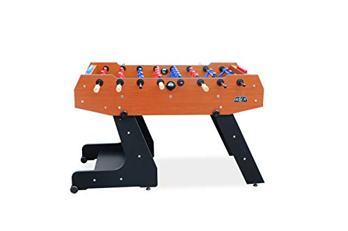 KICK Majesty 55" Folding Foosball Table Brown